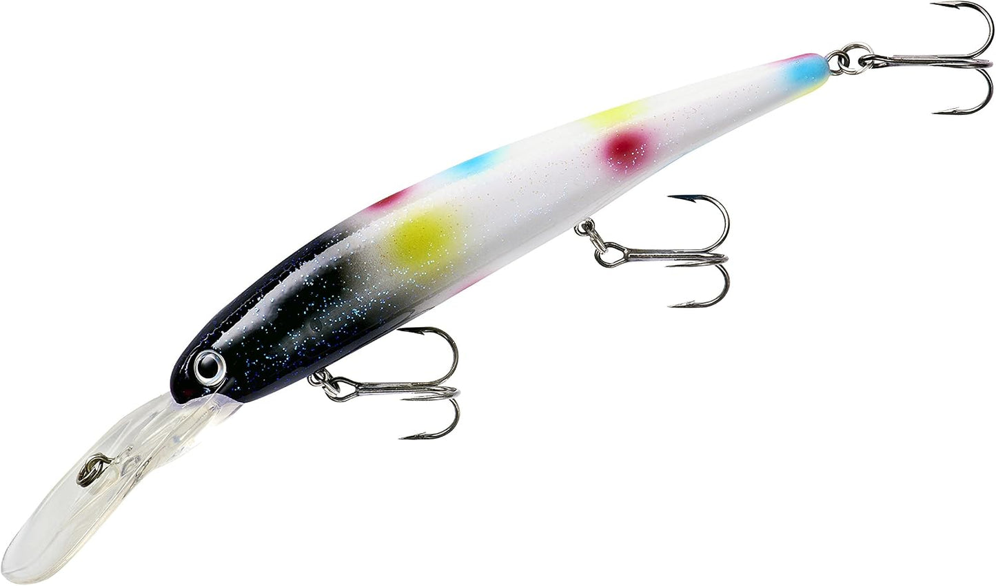 Señuelo pesca 5/8 oz 4 3/4 pies frutas puntos