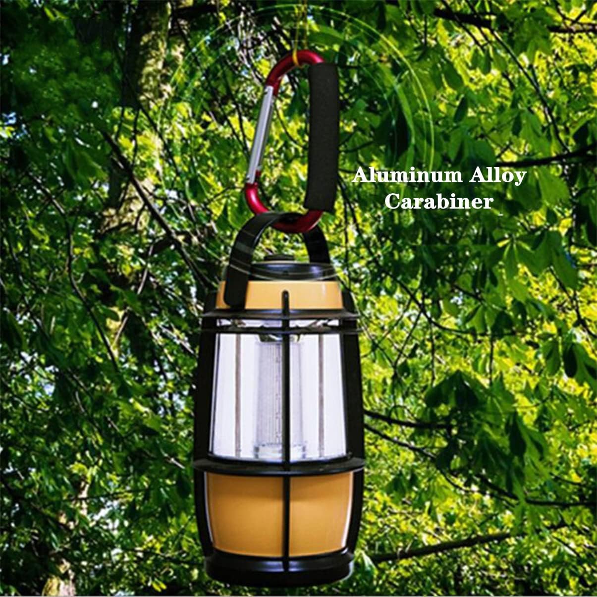 Mosquetón aluminio forma D 5.5pulg deporte al aire libre