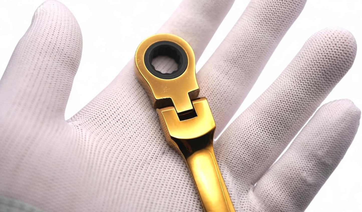 Llavero de llave de carraca 10mm con llavero mini destornillador