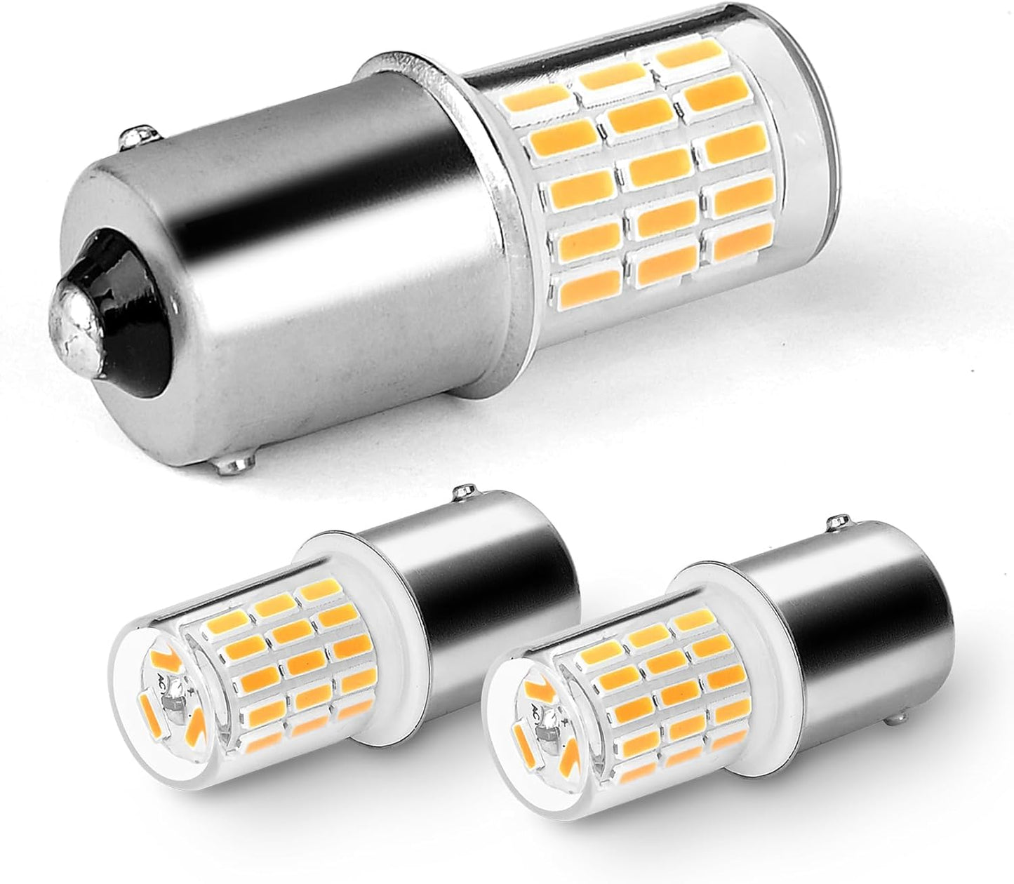 Bombilla LED Ba15sV 24V 3W luz blanca cálida 3000K