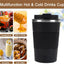 Taza café 12oz aislada acero inox vacío