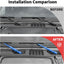 Cubiertas brazos limpiaparabrisas Jeep JL 4xe 18-25 Azul
