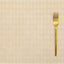 2 Manteles Piel Sintética Impermeables Interior Exterior Beige