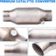 Convertidor catalítico 2.5" universal ajuste directo
