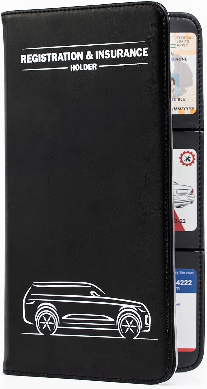 Soporte guantera SUV para documentos y cartera