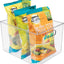 Cajones organiz. plástico para almacenar alimentos cocina