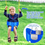 Set columpios niños cubo resistente cuerda azul
