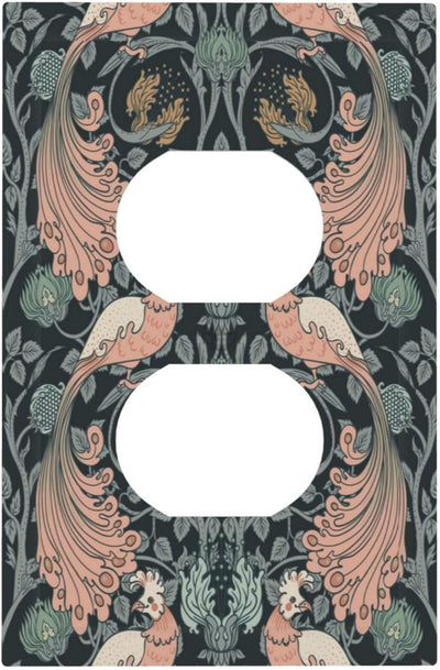 Cubiertas decorativas interruptor placa pared estilo boho