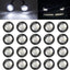 Luces LED redondas 3/4" laterales y traseras 12V