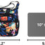 Bolso hombro mujer con bolsillos tipo bandolera nailon
