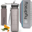 Botella agua 32oz sin BPA con pajita y funda