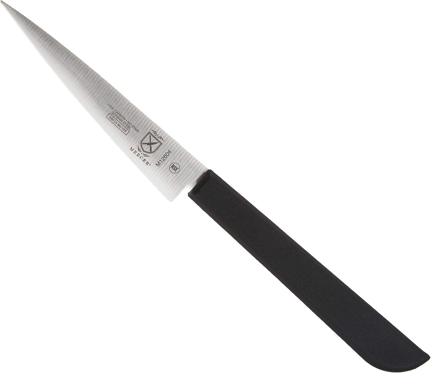 Cuchillo para Tallar 4pulg Negro de Acero Inox