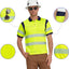 Polos seguridad reflectantes alta visibilidad