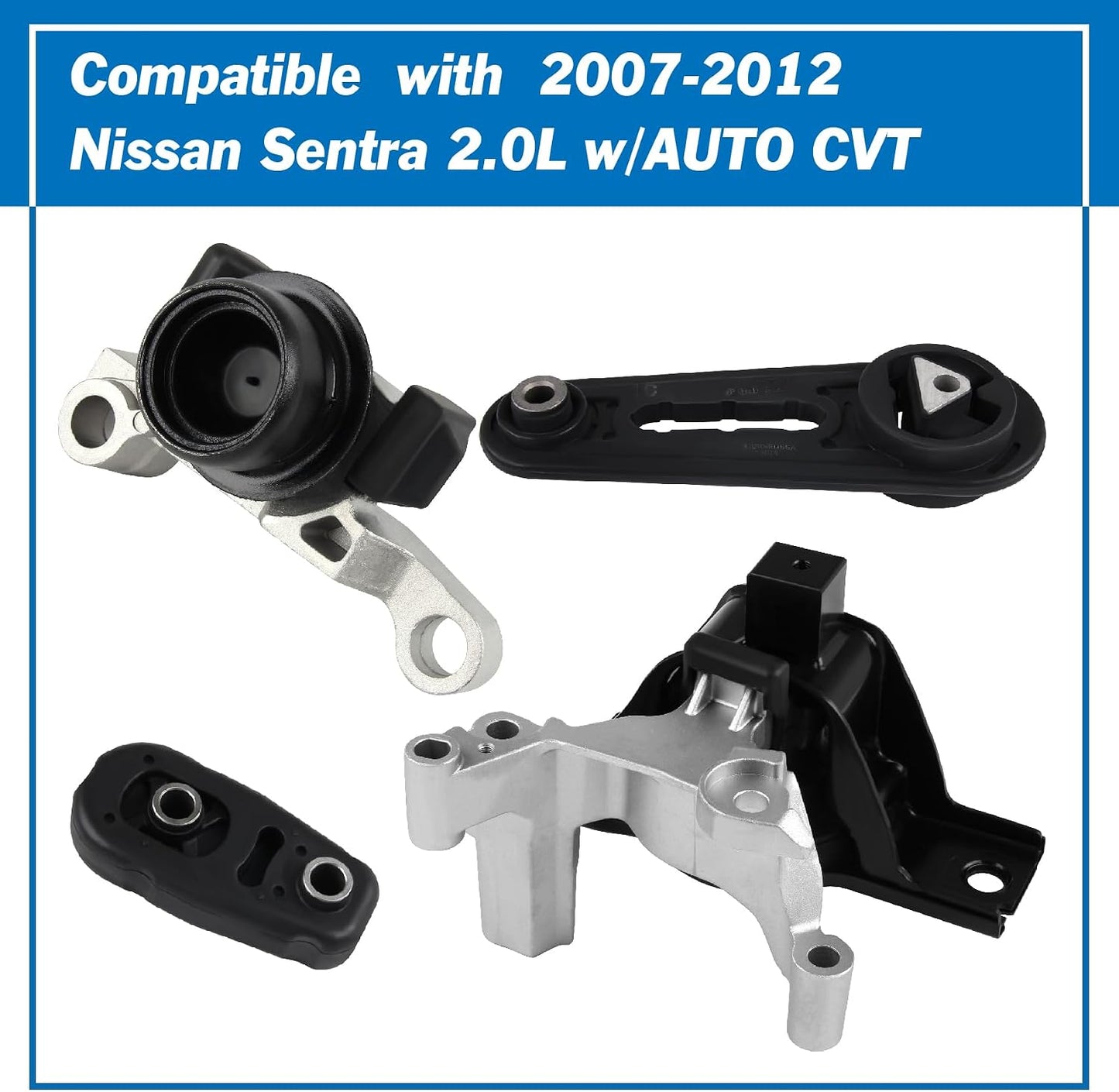 Soporte motor comp Nissan Sentra 2.0L Set 4