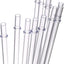 Juego 12 Pajitas Plástico 6pulg para Mini Vasos 6-8oz