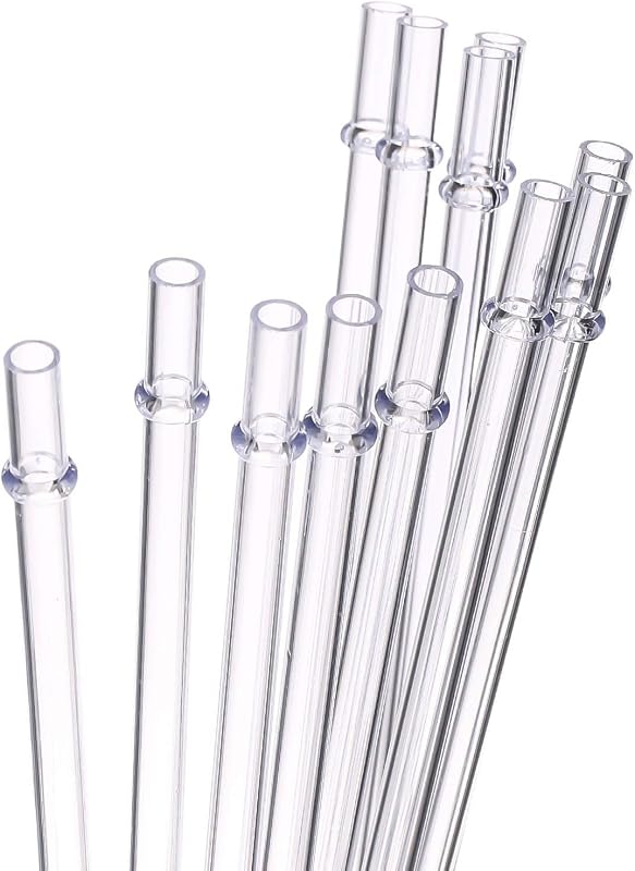 Juego 12 Pajitas Plástico 6pulg para Mini Vasos 6-8oz