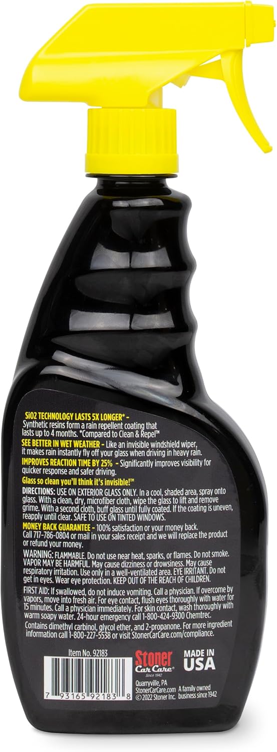 Repelente lluvia cerámico limpiador vidrios 16oz