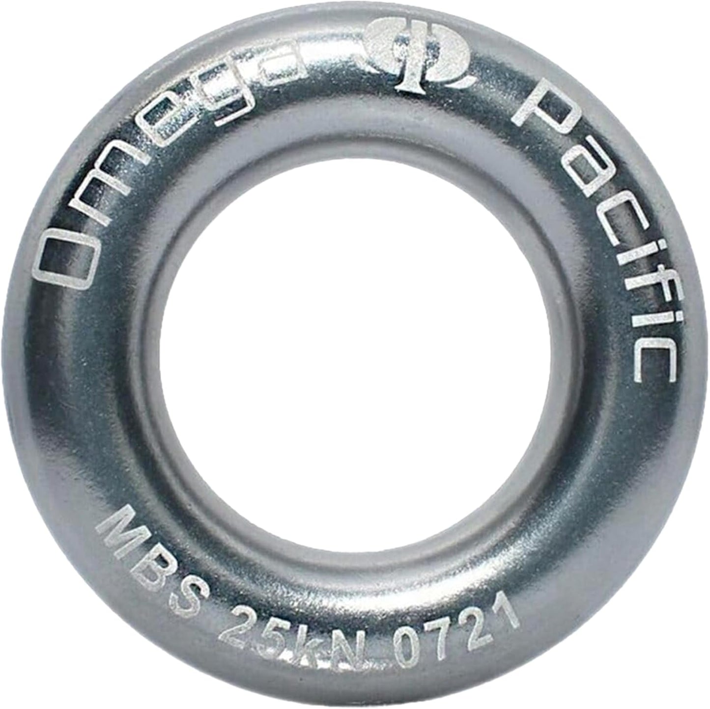Anillo rapel aluminio sólido 25kn resistencia