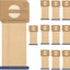 12 Bolsas U para Aspiradora Electrolux