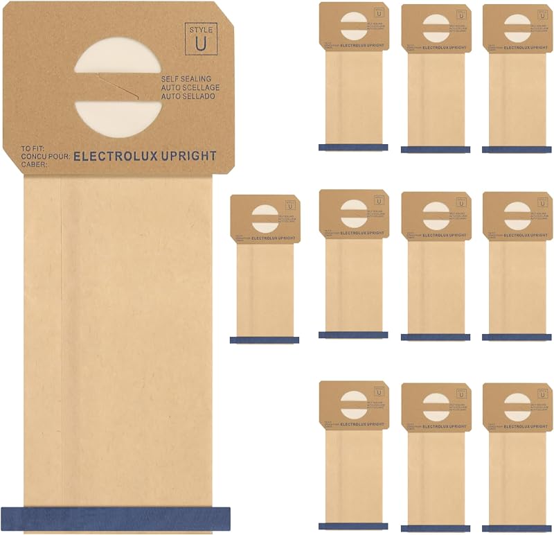 12 Bolsas U para Aspiradora Electrolux