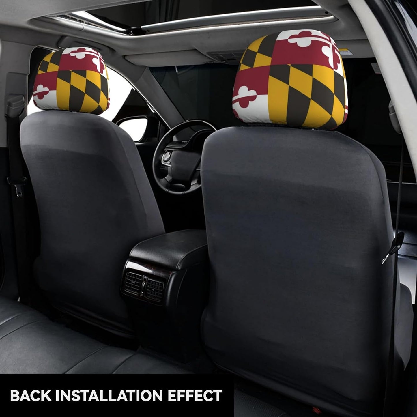 2 Fundas Reposacabezas Maryland Universal para Autos