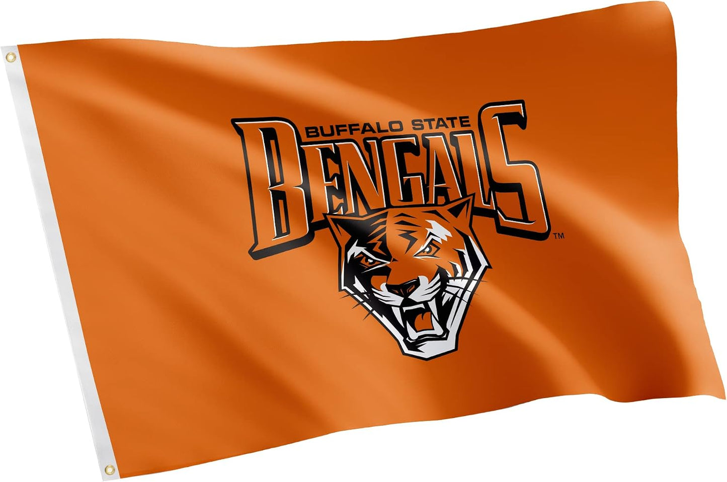 Bandera Bengals 3x5ft tela poliéster duradera