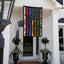 Bandera 3x5ft 'No One Fights Alone' para interiores y exteriores
