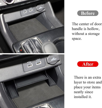 Caja almacenamiento consola central Honda Civic 11 Gen