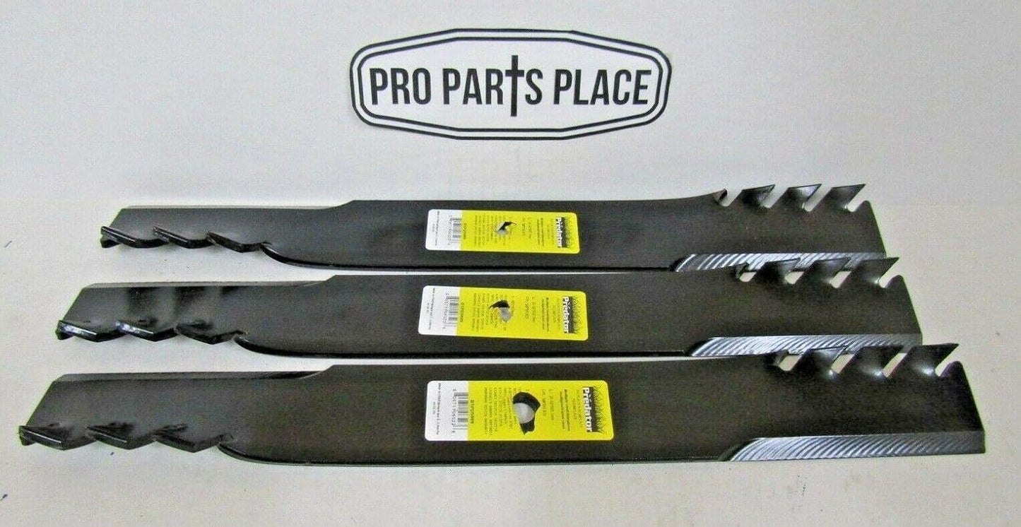 3 Cuchillas Toro 60" XHT Predator Blades 038-6050-00