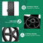 Ruedas repuesto 12x1.75pulg comp Homelite Ryobi