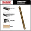 Set 5 Brocas Cobalto 3/32pulg para Metal Hierro Fundido