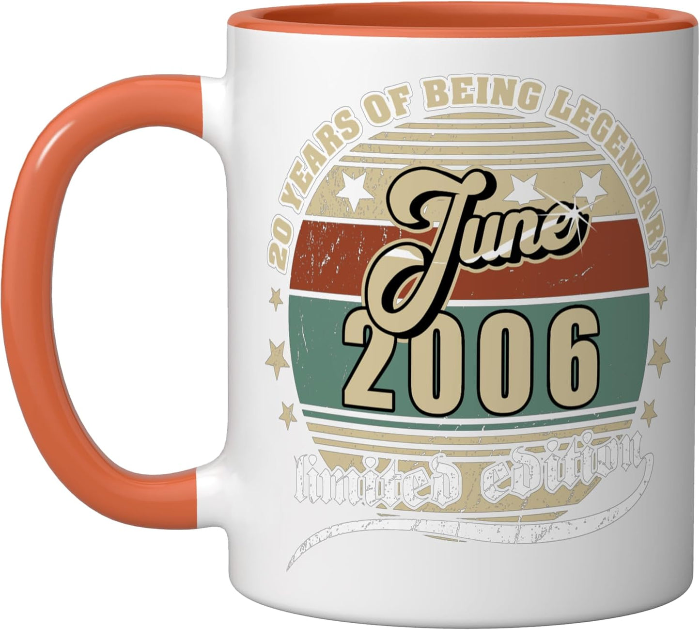 Taza Cerámica Edición 20 Años Aniversario 2006