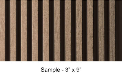Paredes listones madera ceniza 3x9pulg 2uds