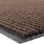 Alfombra entrada cepillo 3x4ft absorbente resistente marrón