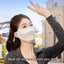 Cubierta facial UV UPF 50 mujer transpirable al aire libre