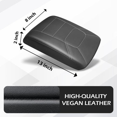 Funda reposabrazos Mazda CX-5 17-25 cuero vegano negro