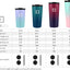 Taza acero inox aislada vacío 24oz tapa sólida