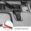 Cubiertas bisagra capó Jeep Wrangler JL JLU 2018-23 negro