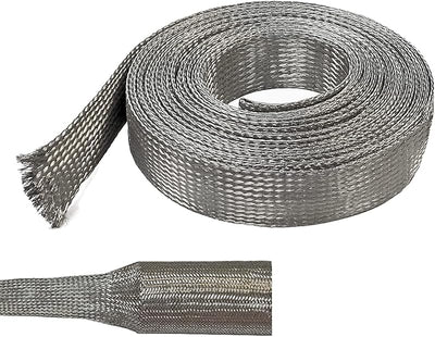 Malla alambre blindaje EMI RFI cobre estañado 1" 10 ft