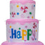 Pastel inflable cumpleaños 6ft para interiores y exteriores
