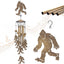 Campanillas viento Bigfoot decoración exterior tono profundo