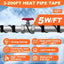 Cinta térmica 160ft para tuberías agua y canalón -40°F