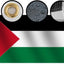 Bandera Palestina 3x5ft nailon Oxford 210D duradera