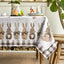 Mantel Pascua 60x84pulg Diseño Zanahorias Conejo Lavable