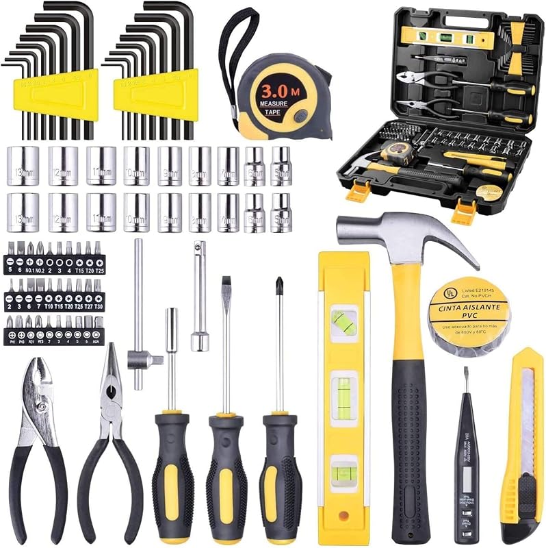 Set 78 Pzas Herramientas Acero Caja Moldeada