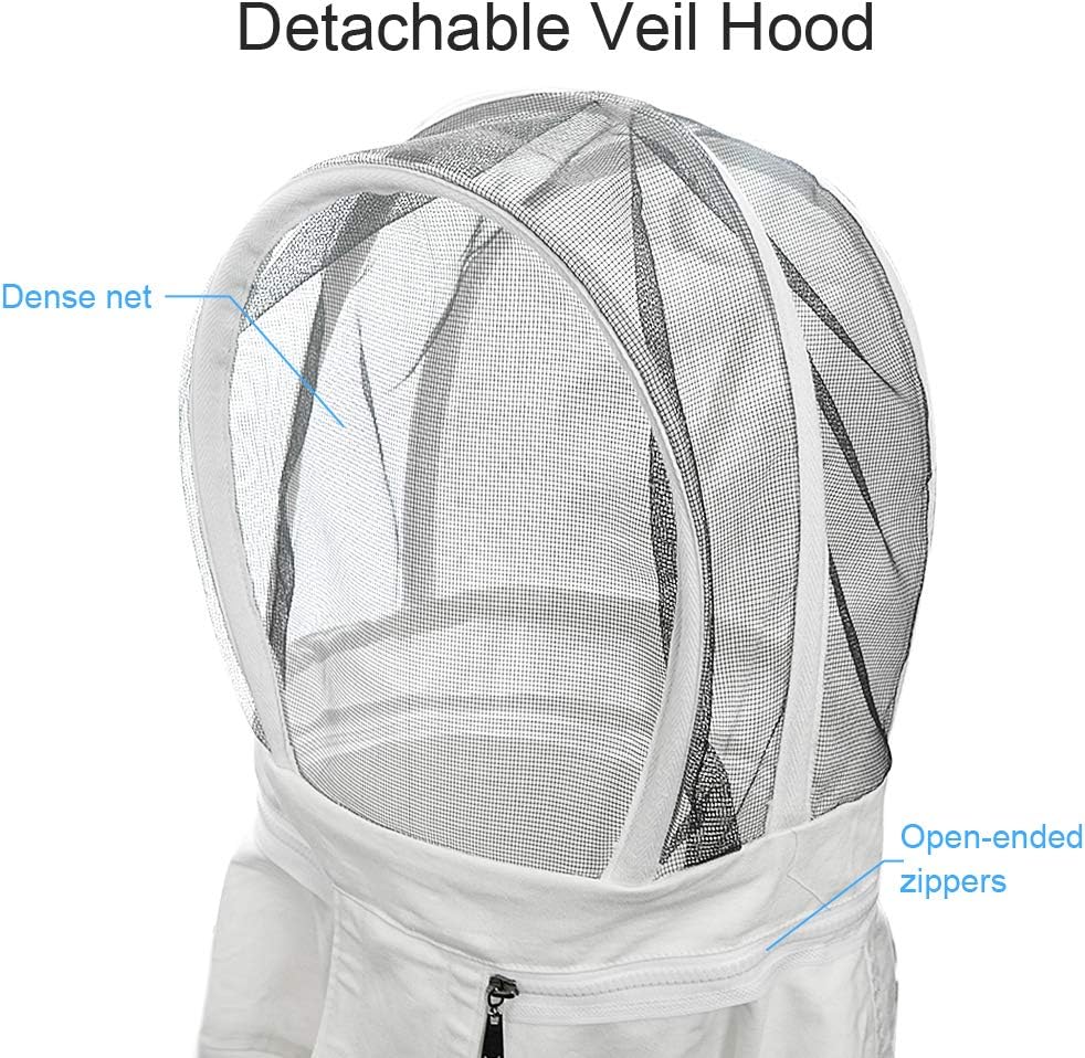 Traje apicultura niño ventilado con guantes y capucha