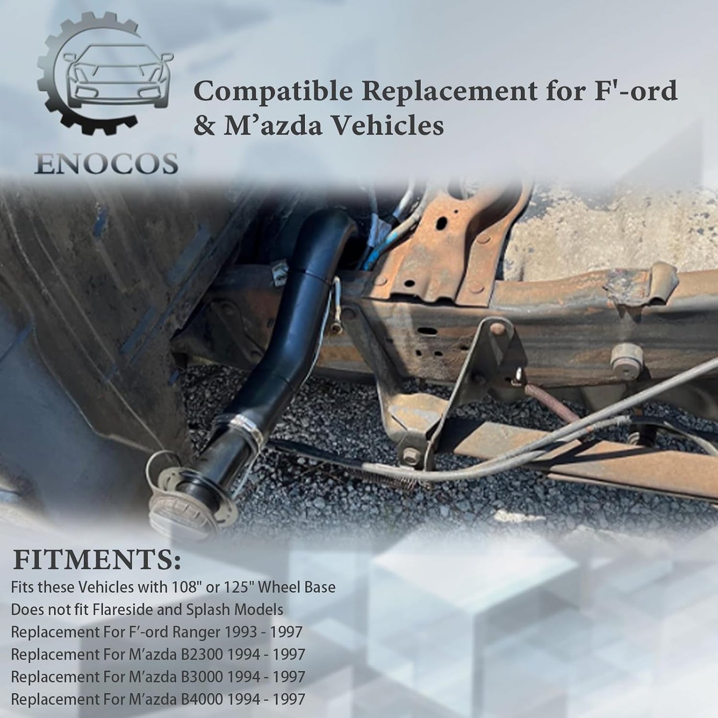 Manguera llenado combustible Ford Ranger Mazda B2300 B3000