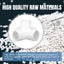 Pack 20 Conectores PVC 1/2pulg 5 Vías para Estantes DIY
