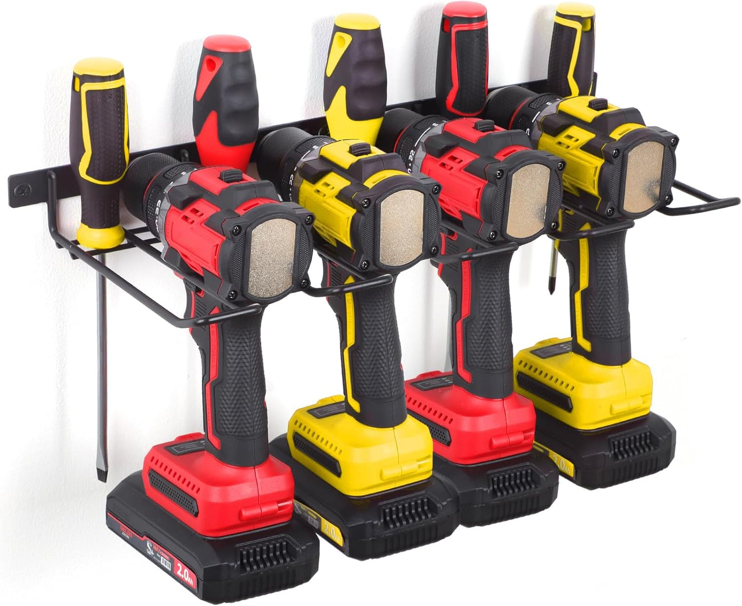 Soporte pared taladro eléctrico garage 1 Pack