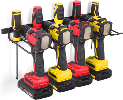 Soporte pared taladro eléctrico garage 1 Pack